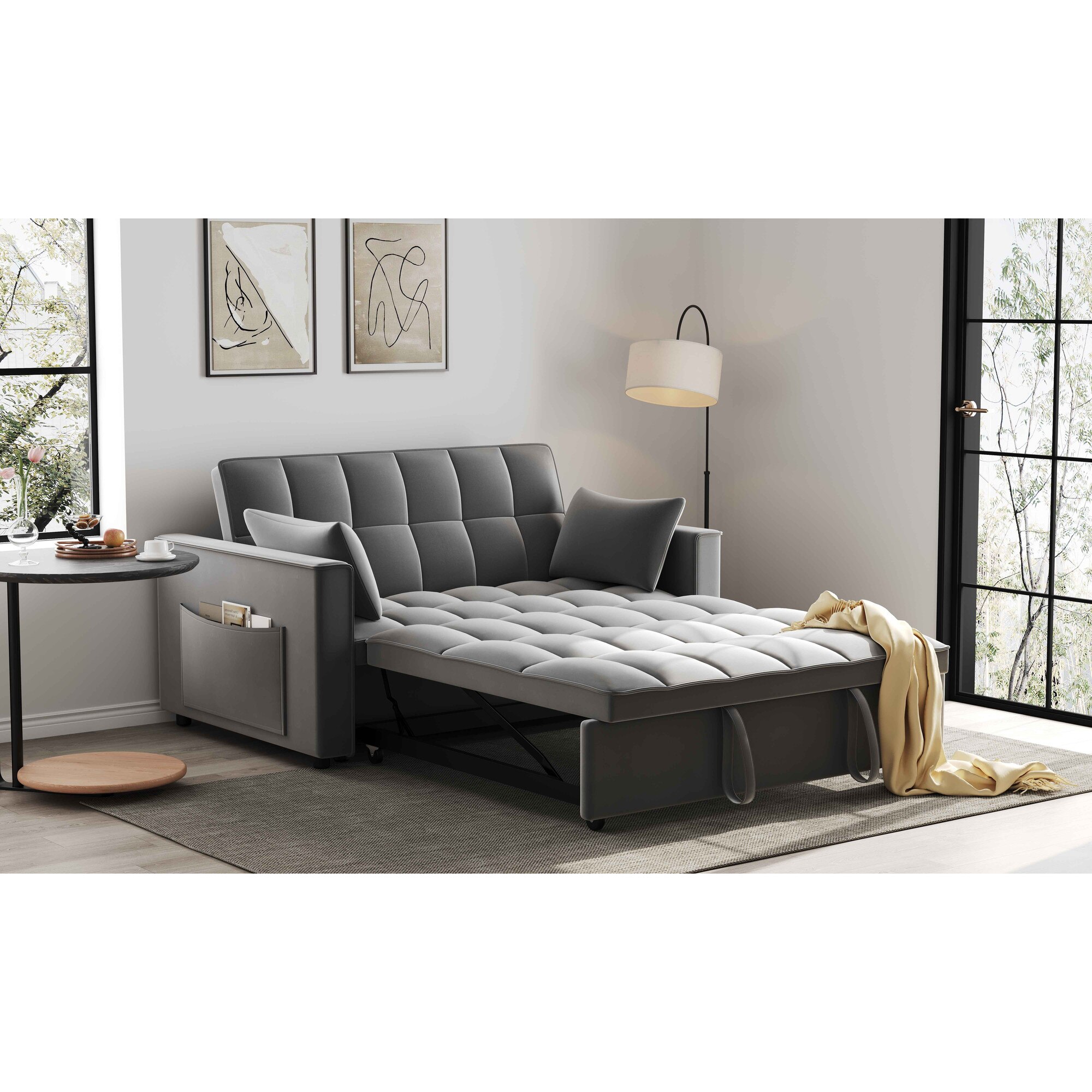 Canapea MarketMob Dark Grey