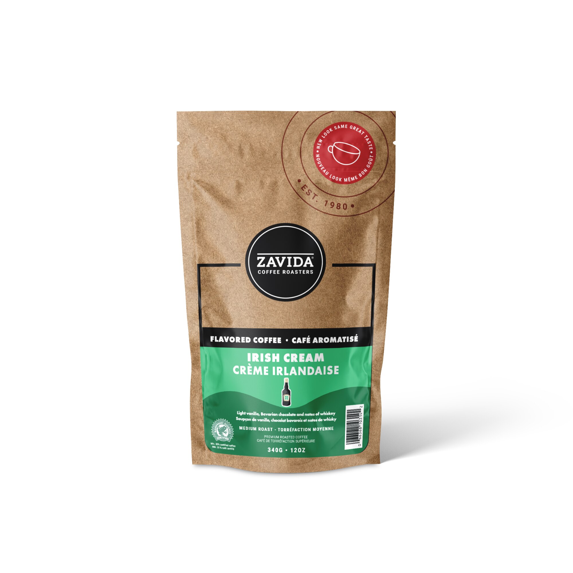Cafea Zavida Irish Cream 340g