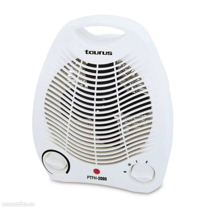 Aeroterma Tiravis Taurus 2000W Alb