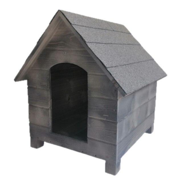 Casuta pentru caini Lemn 60x60x65 cm