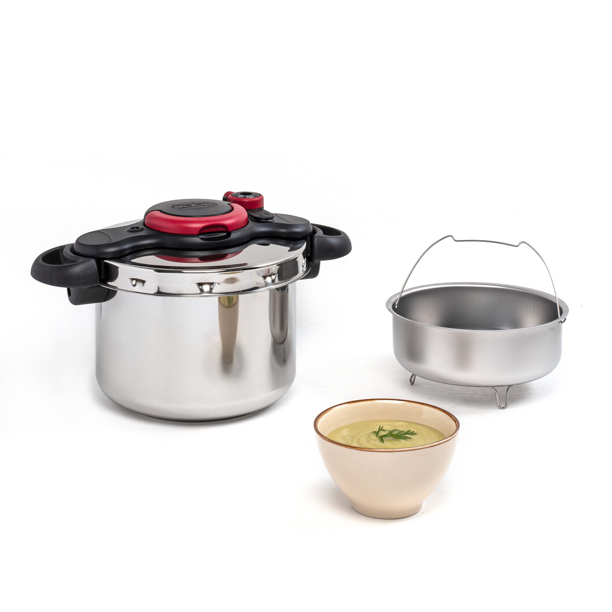 Oală sub presiune Tefal ClipsoMinut Easy 9L
