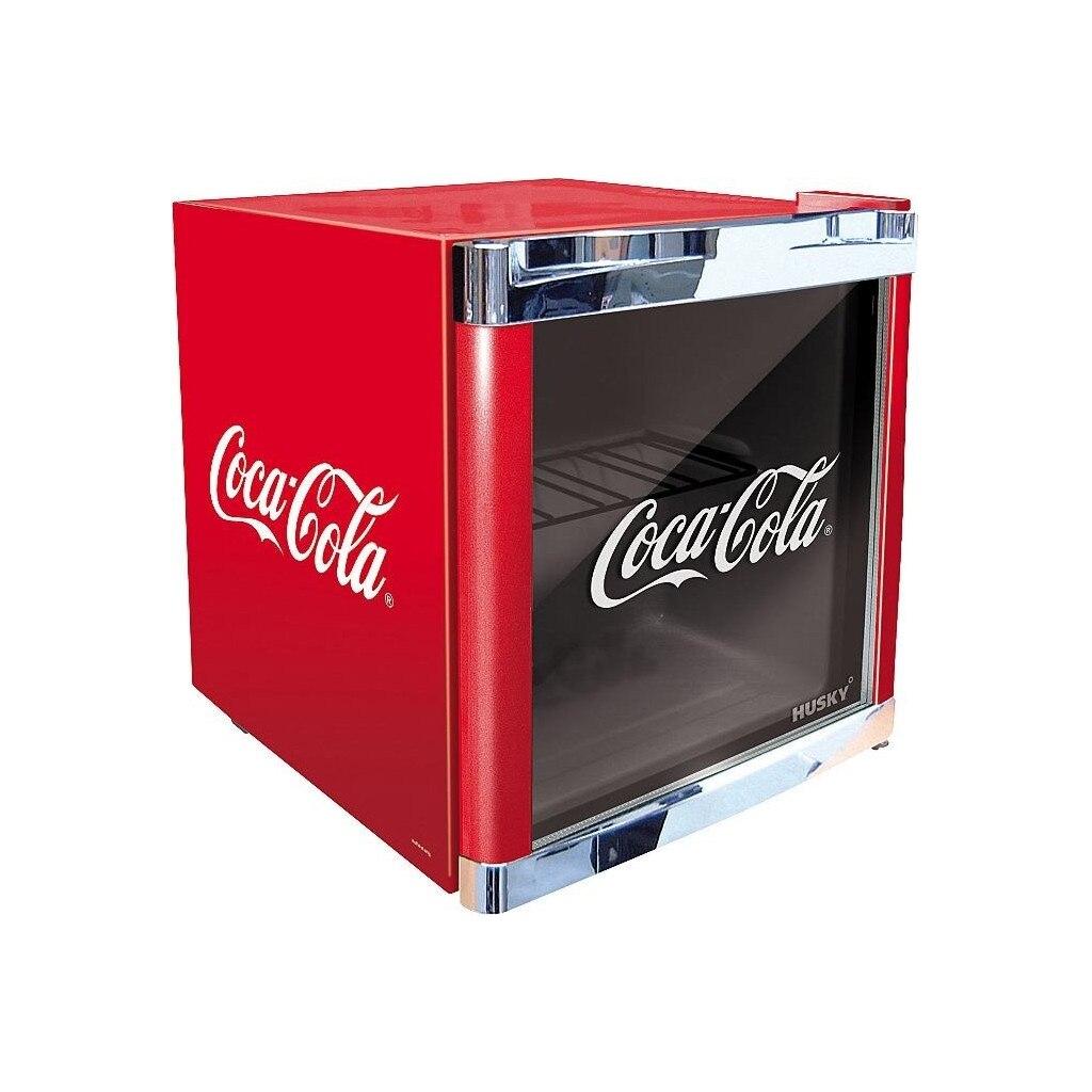 Mini frigider Husky Coca-Cola Roșu