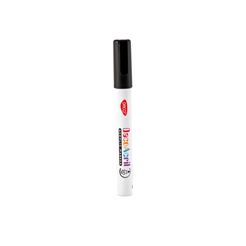 Marker Acrilic Daco Negru