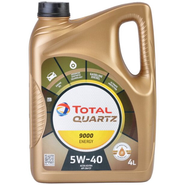 Total Quartz Energy 9000 5W40 4L
