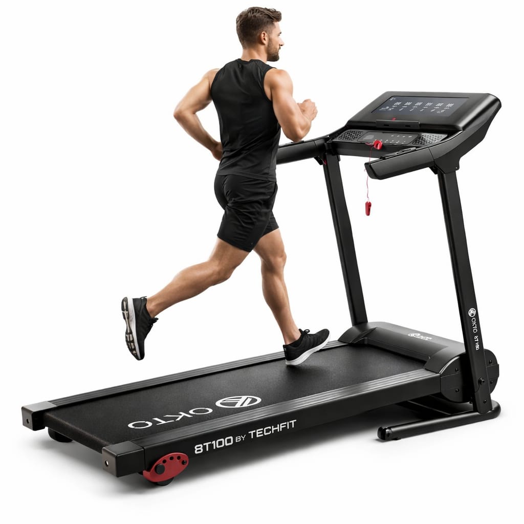 Bandă de alergare OKTO by TECHFIT 8T100