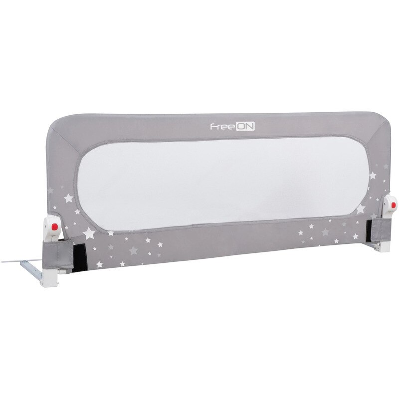 Barieră pat FreeON 135 x 57 cm Gri