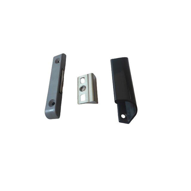 Kit sistem inchidere magnetic Vorne gri antracit