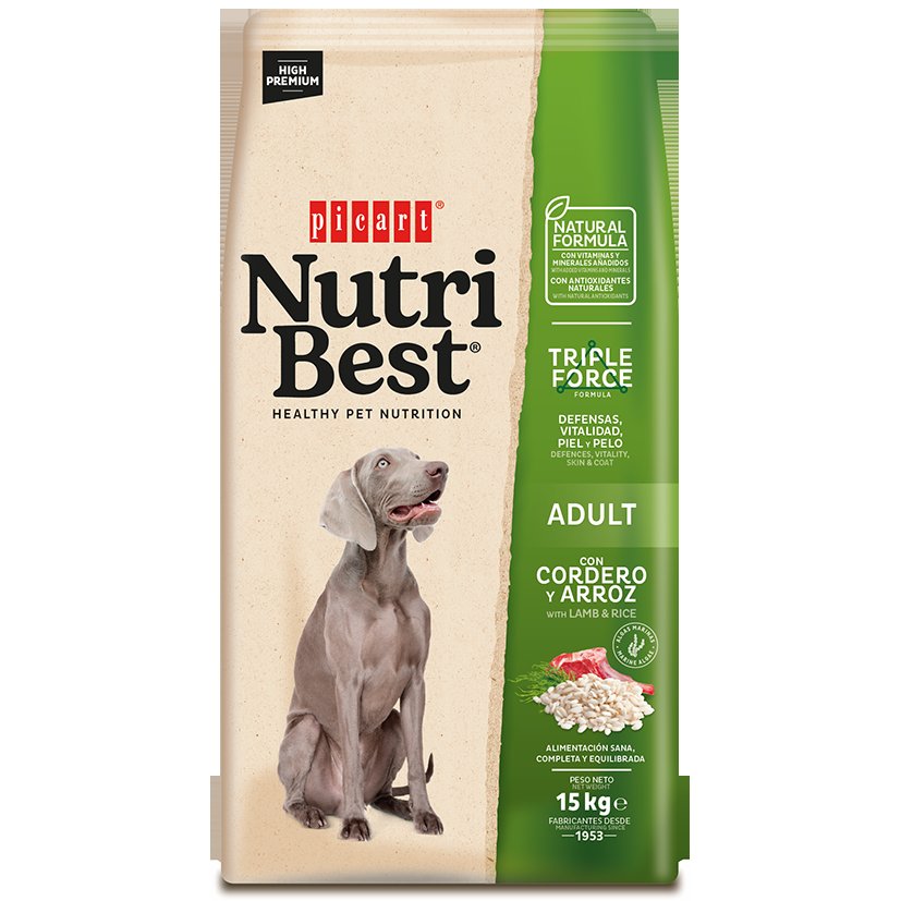 Nutribest Adult Miel si Orez 15 Kg