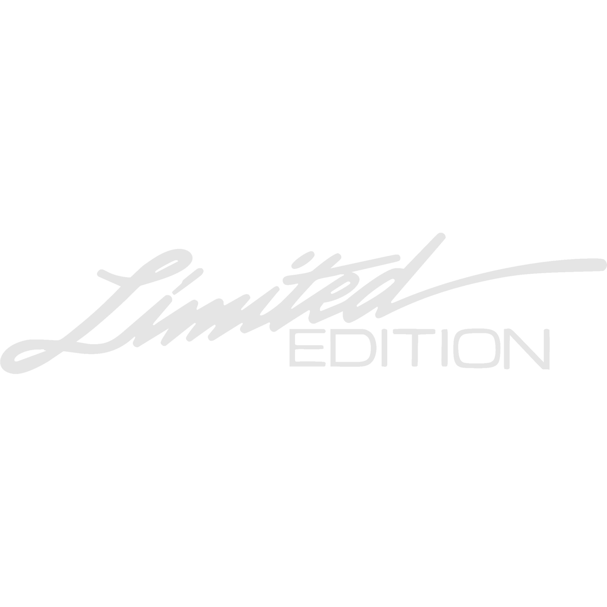 Sticker auto Limited edition ORACAL Alb