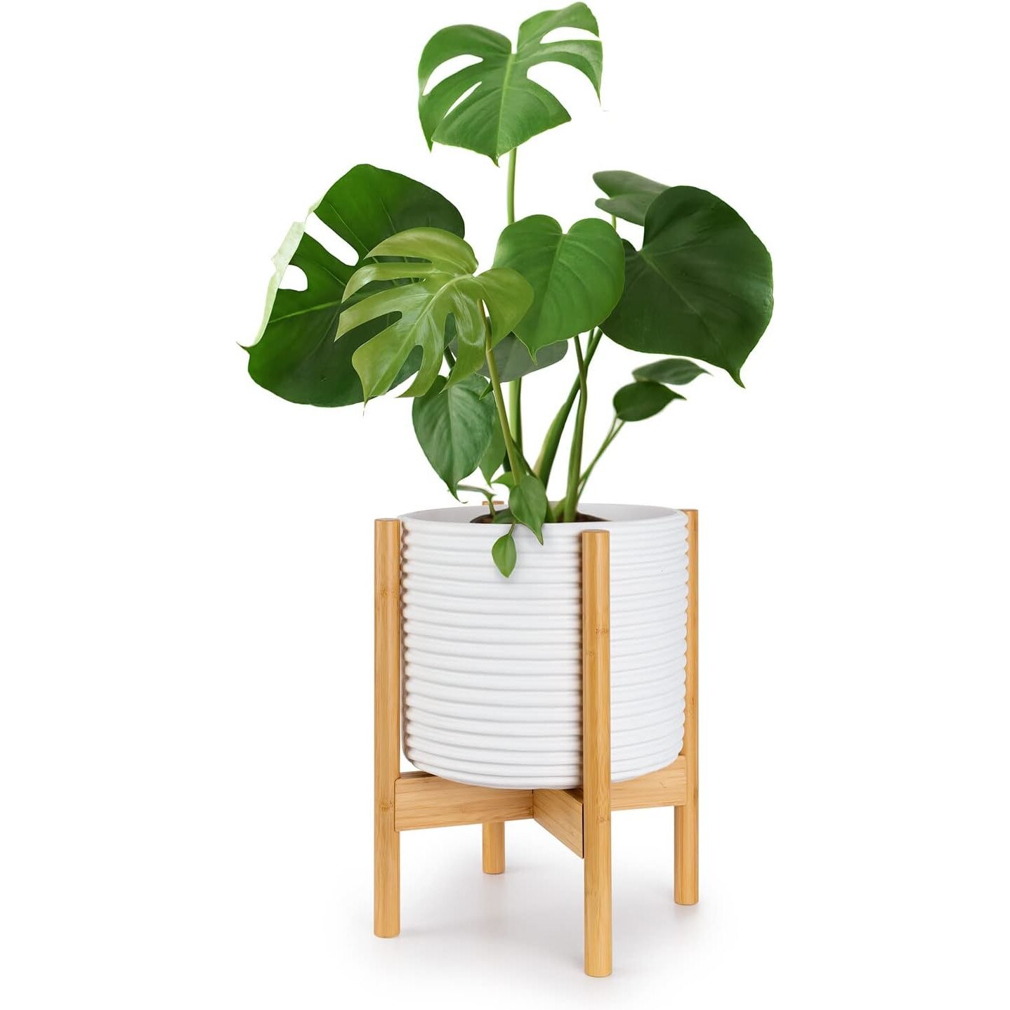 WALALLA Suport ghiveci lemn natural