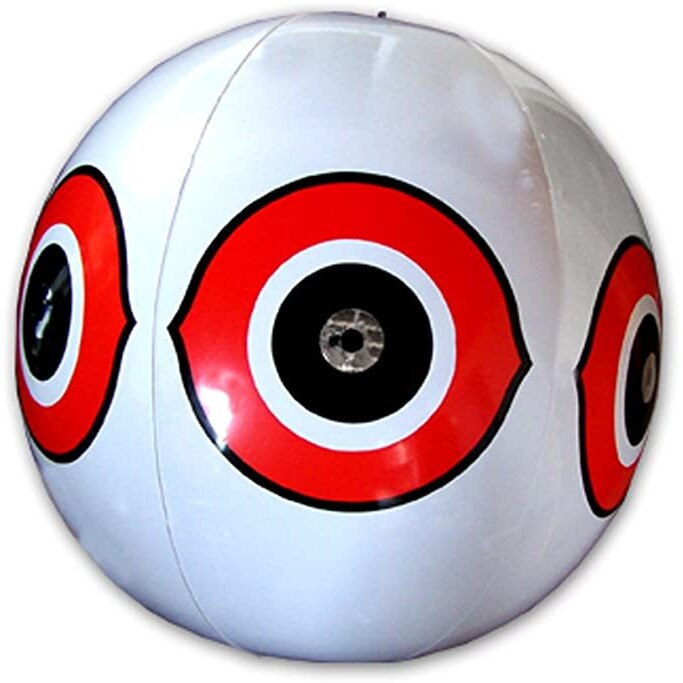 Balon SCARE EYE Alb