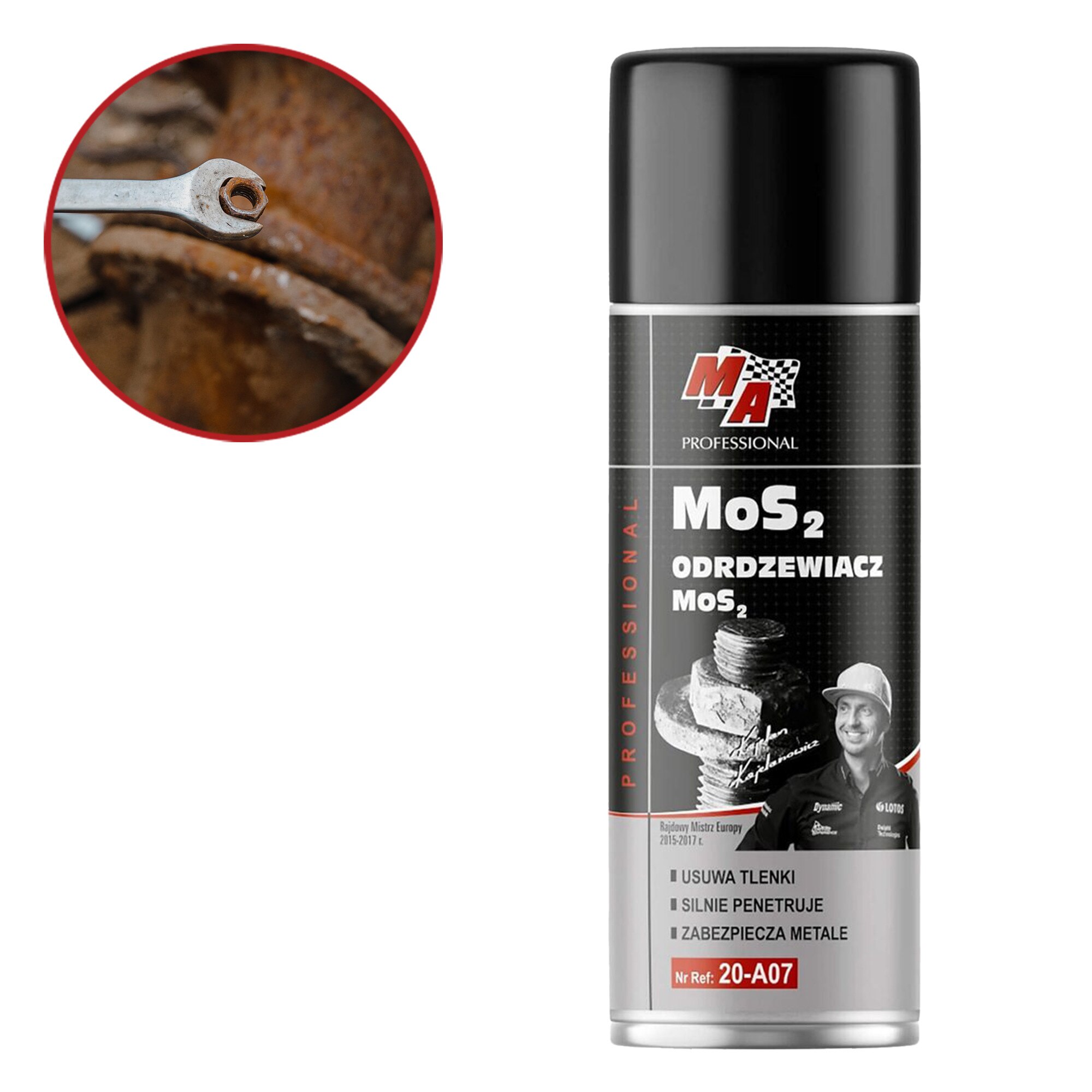 Spray degripant rugina MoS2 400 ml MojeAuto