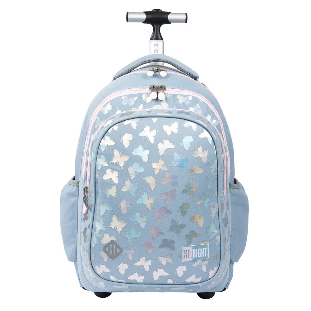 Ghiozdan troler St.Right Silver Butterflies