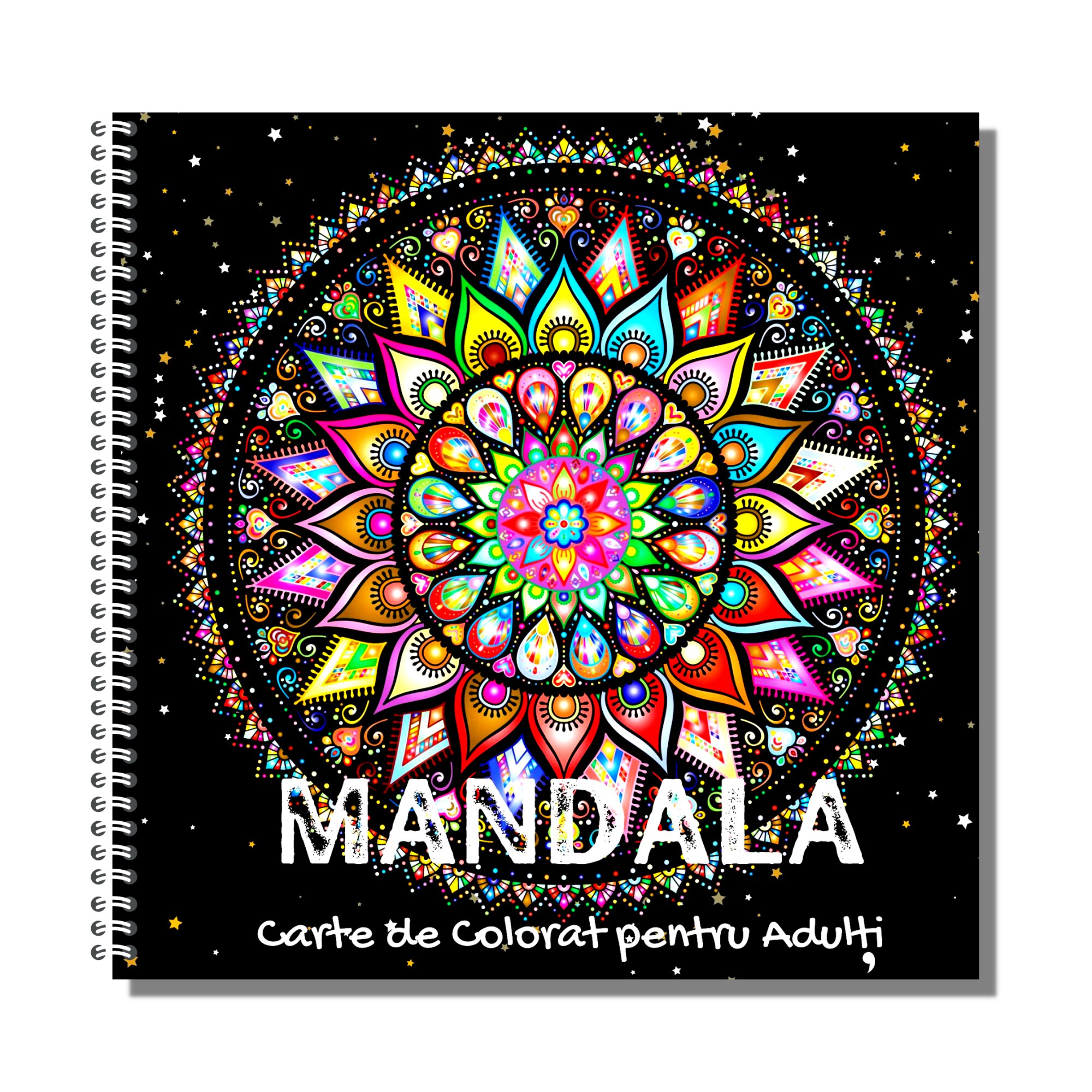 Mandala cu Forme Rotunde