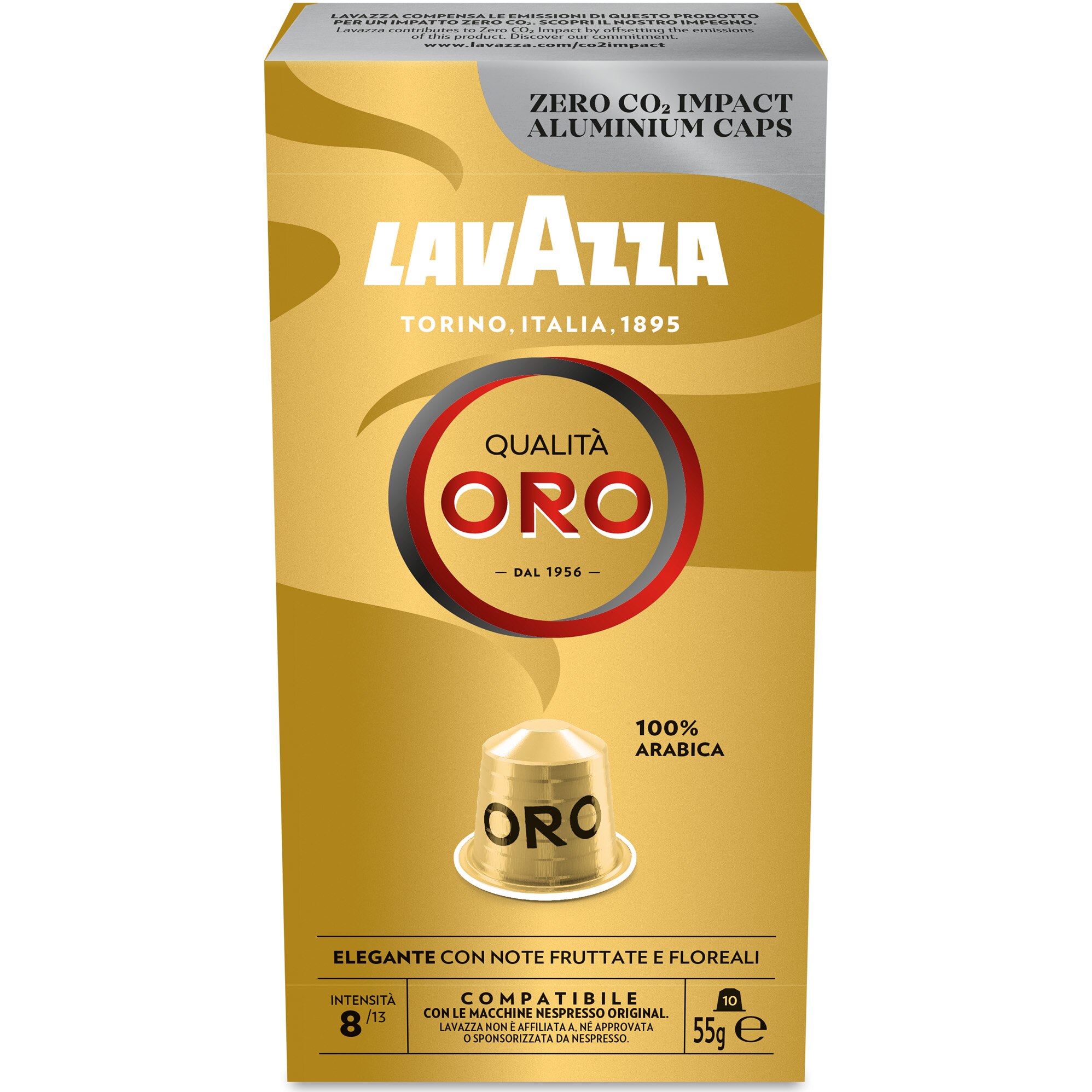 Lavazza Qualita Oro Capsule Nespresso 10 buc