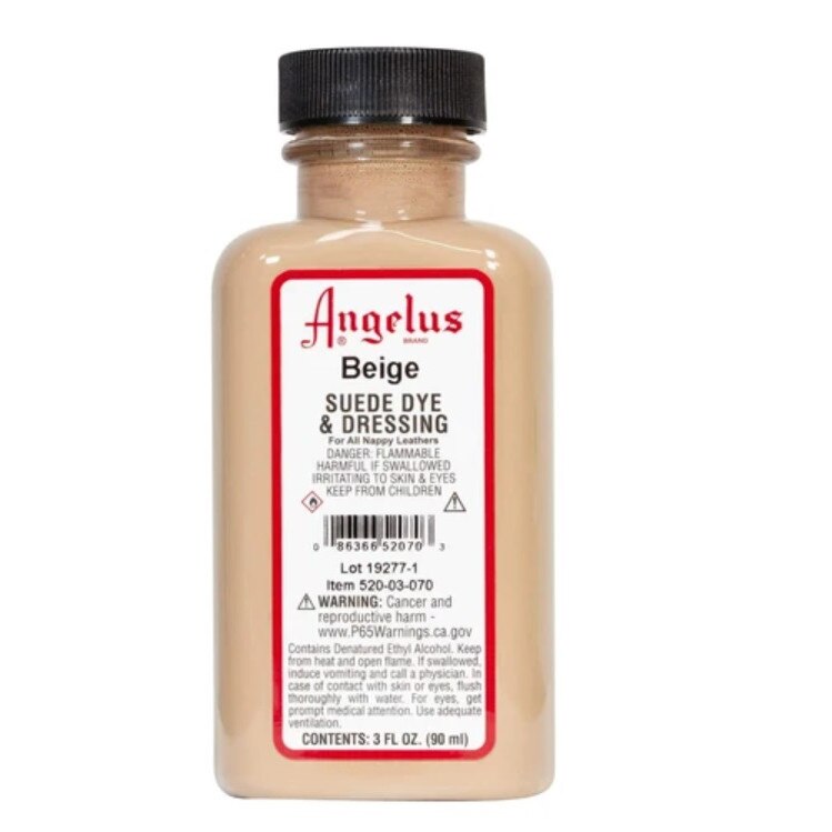 Vopsea piele întoarsă Angelus Suede Bej