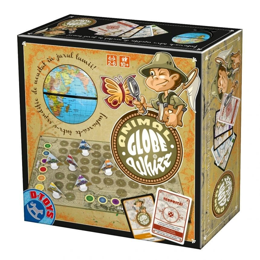 Joc D-Toys Globe Whizz Animale