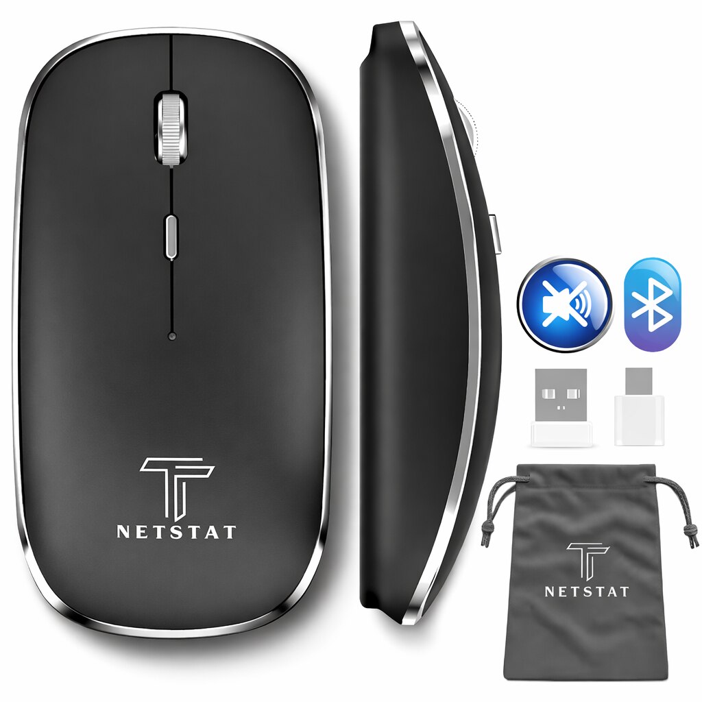 Mouse NETSTAT Wireless 3 Conexiuni