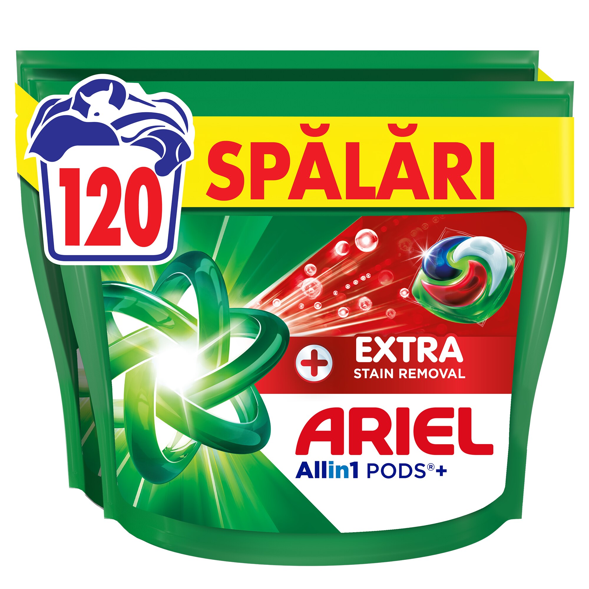 Detergent capsule Ariel Allin1 PODS Extra Stain 120