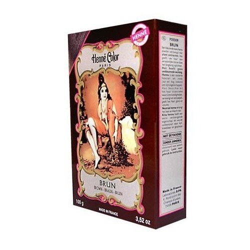 Henna Pudra Maron Inchis Henne Color