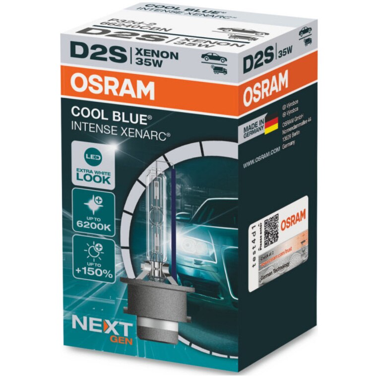 Osram D2S Cool Blue Intense