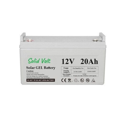 Baterie 20Ah 12V GEL Solid Volt