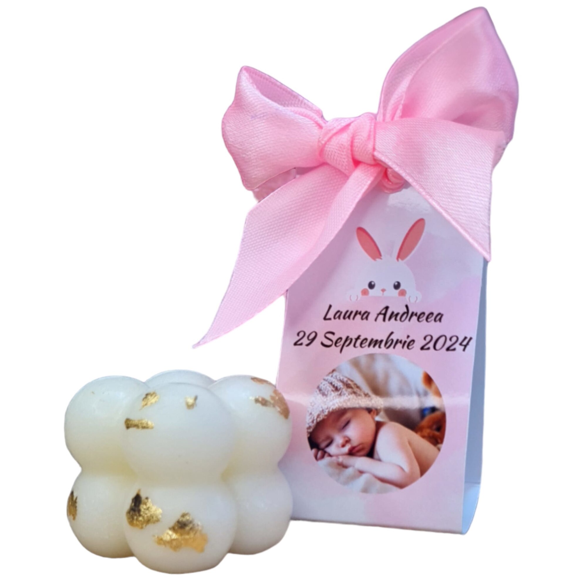 Marturie lumanare bubble fetita