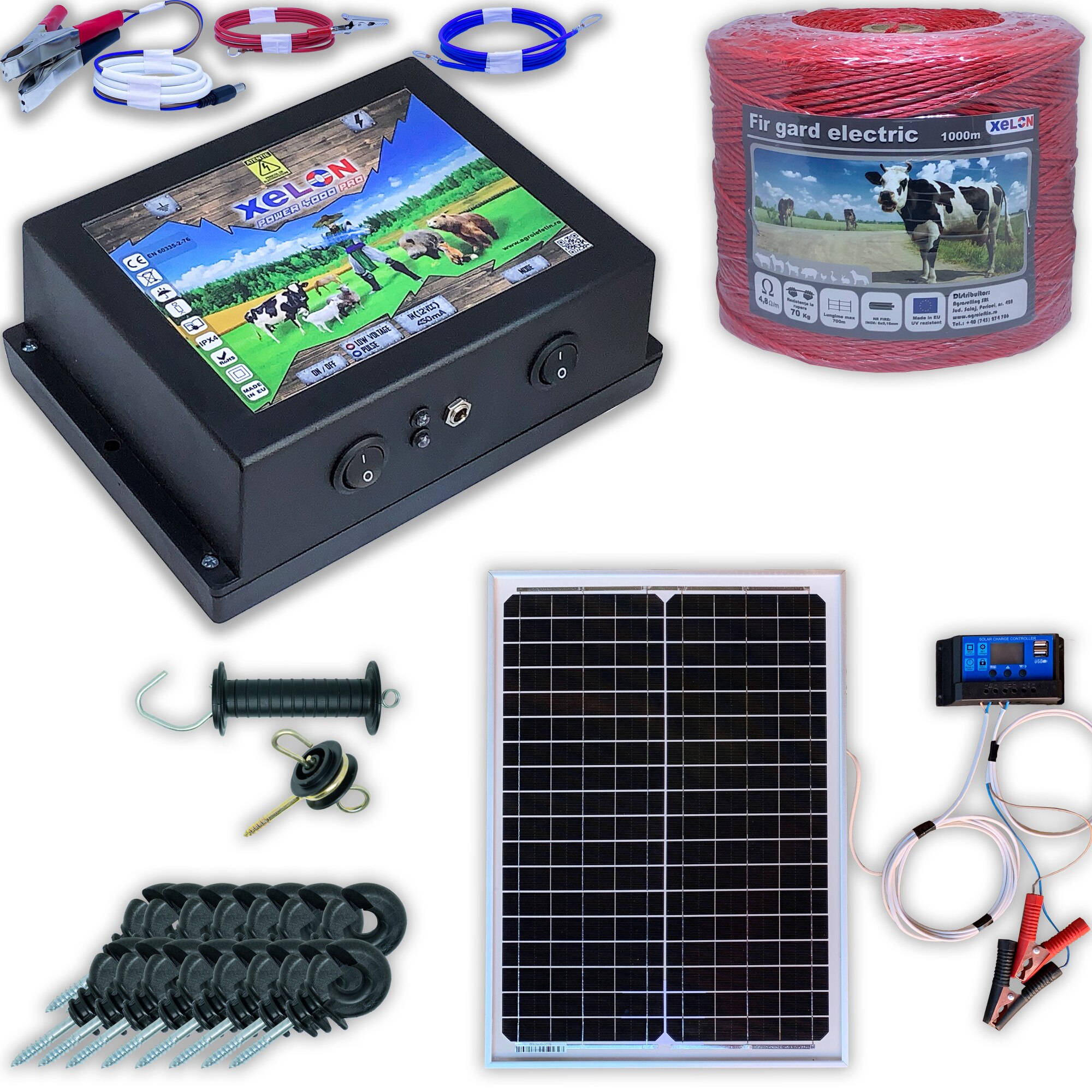 Sistem gard electric 1000M Xelon 4 Joule
