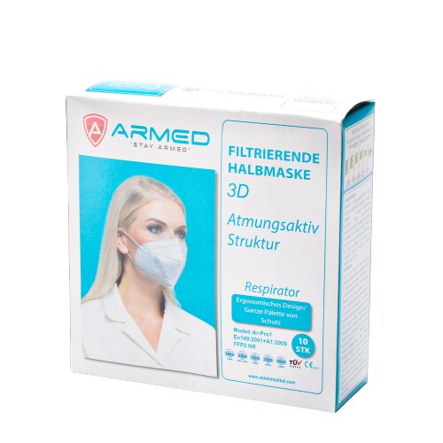 Armed FFP2 Alb (10 buc)