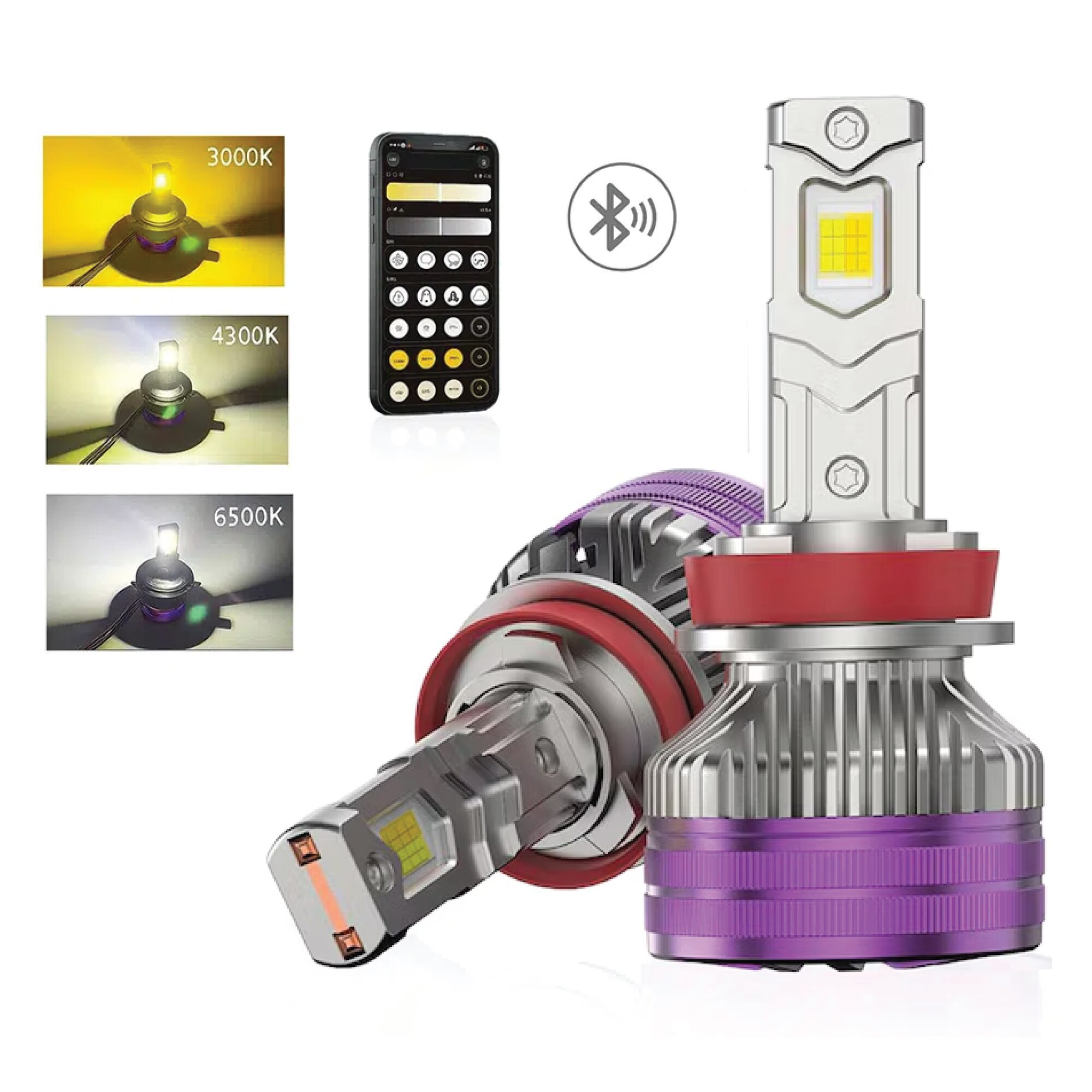 AutoREY H8/H11 Bluetooth 16000LM