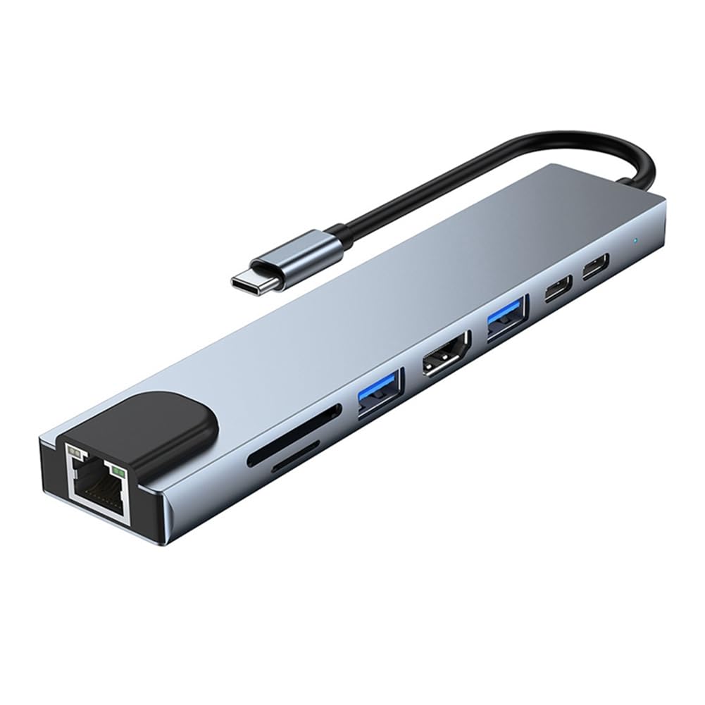 Adaptor HUB Bolongking 8 în 1 (PD 87W)