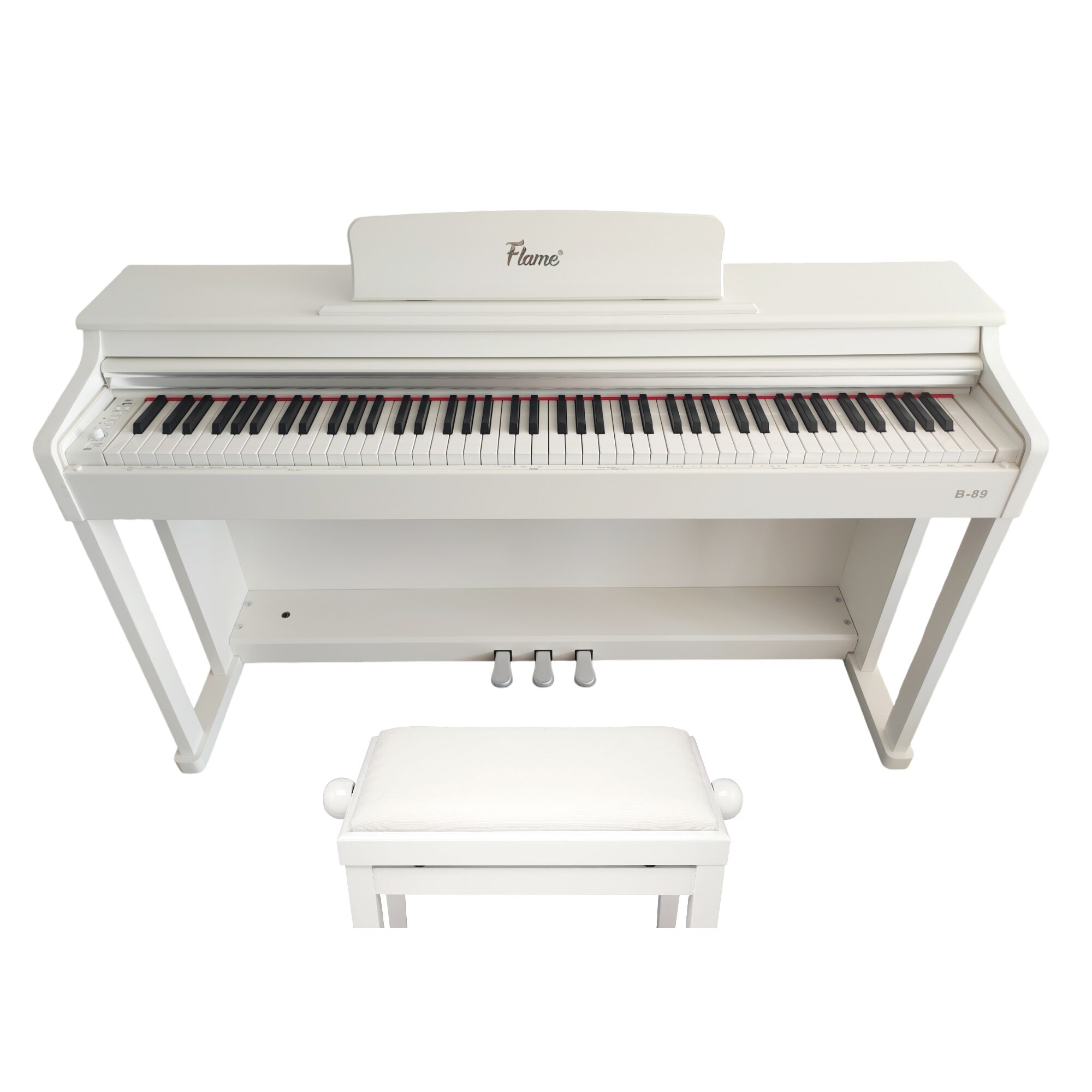 Set Flame B89 WH Alb + Scaun