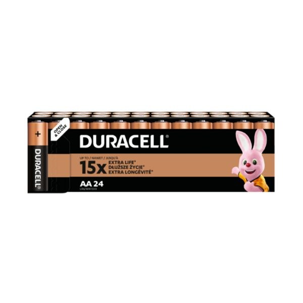 Set baterii Duracell Basic AA 24 buc
