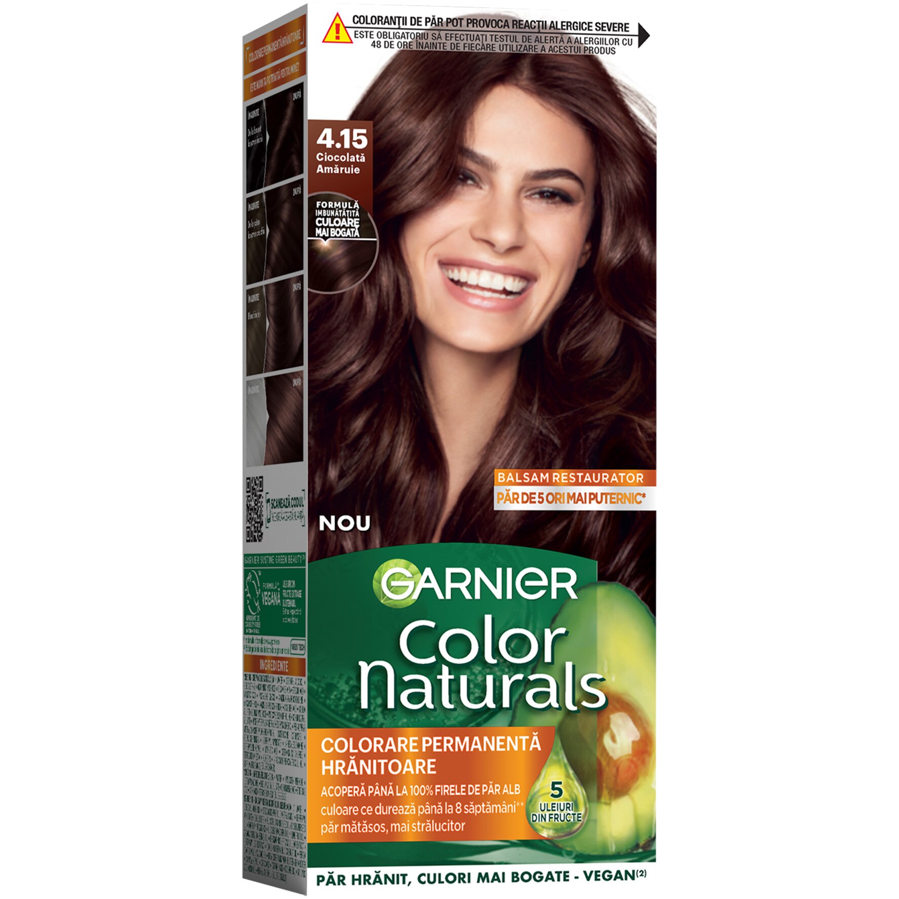 Garnier Color Naturals 4.15 Ciocolata Amaruie