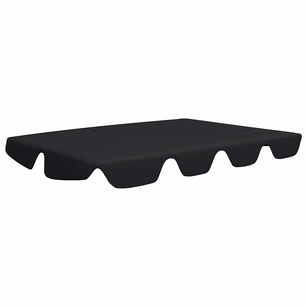 Copertină leagăn vidaXL Negru