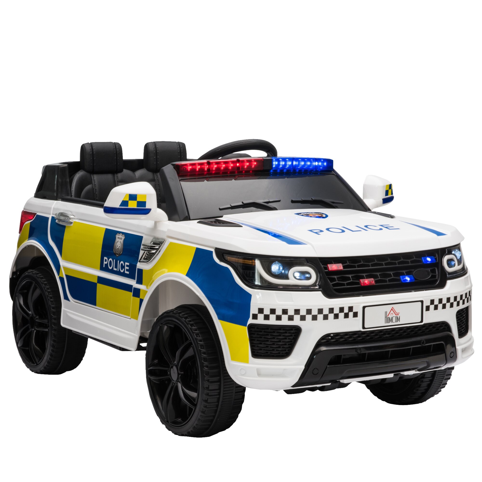 Masinuta electrica Politie Homcom