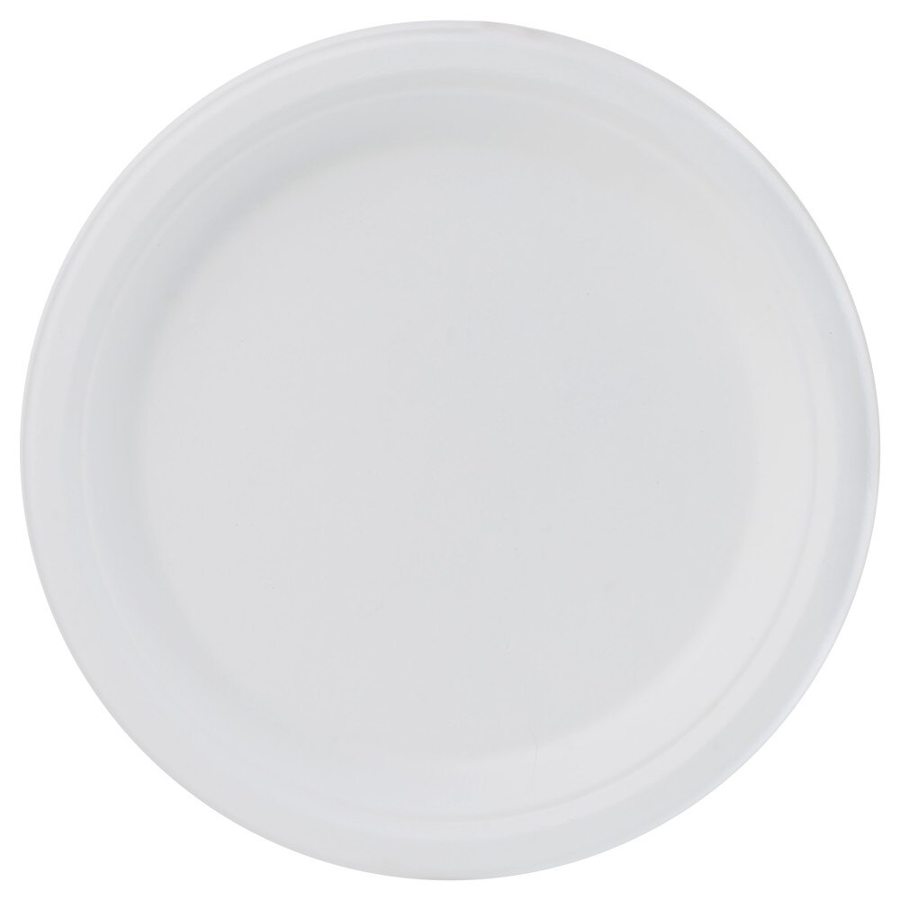 Farfurie rotundă trestie de zahăr 25 cm Biodeck