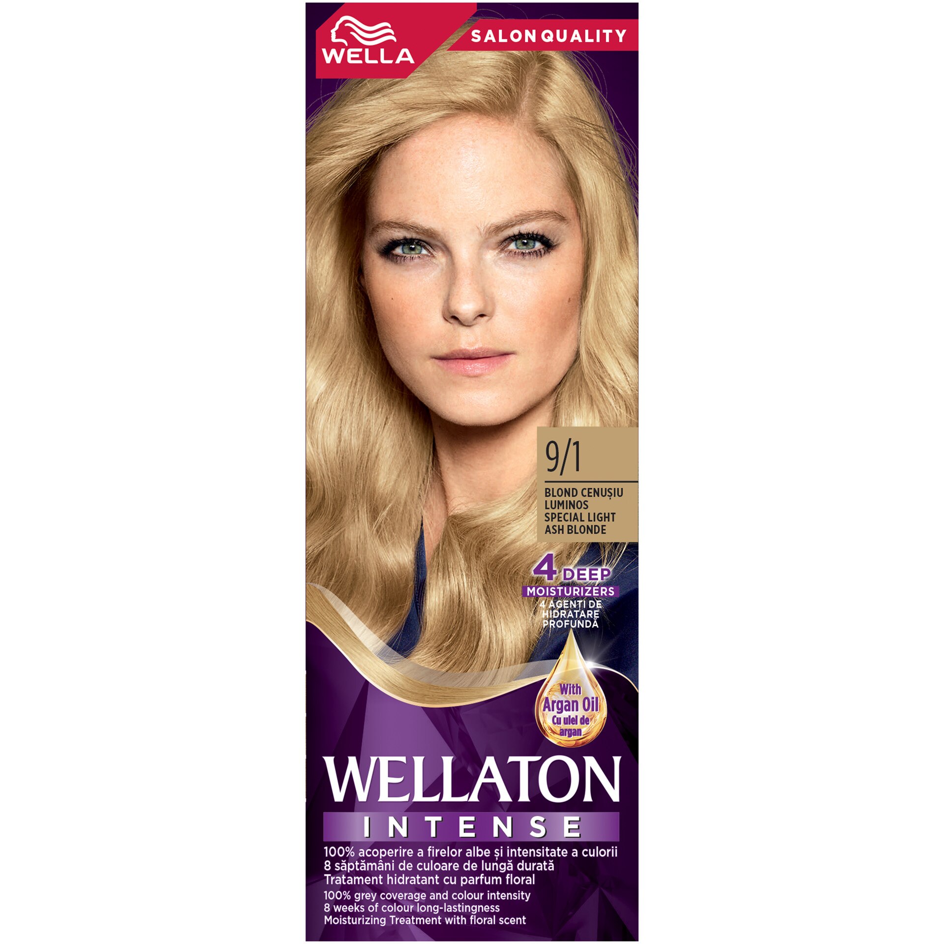 Wellaton Blond cenusiu luminos 9/1