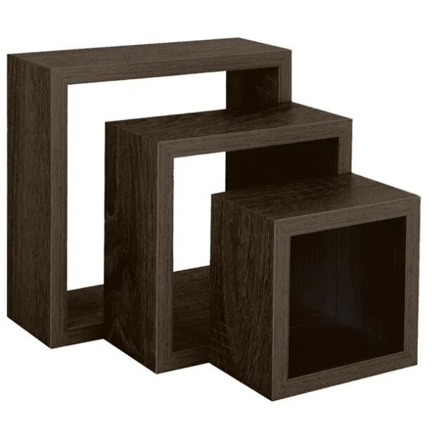 Set 3 Cuburi Wenge