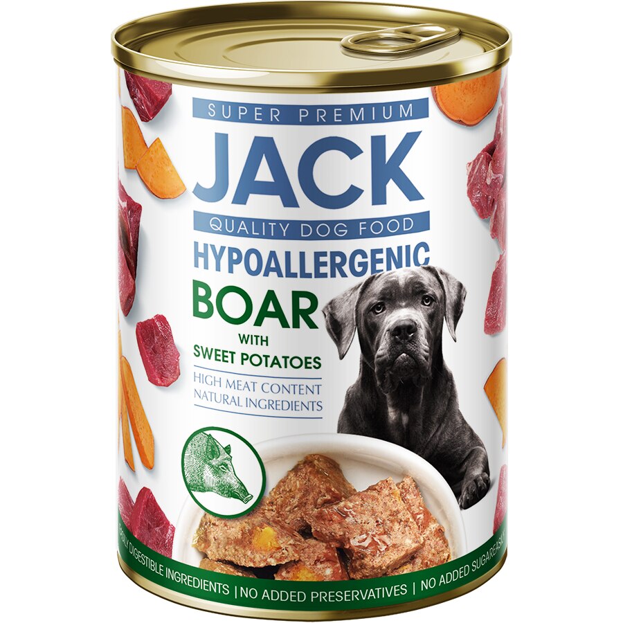 Pate Hipoalergenic JACK SUPER PREMIUM Mistret