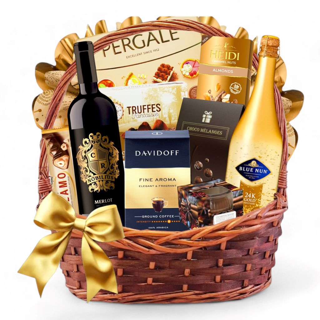 Cos Cadou Elegant Golden Glow