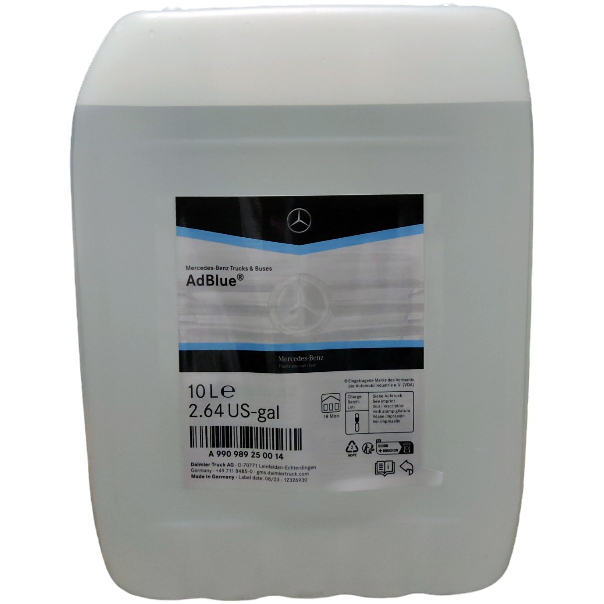 AdBlue Mercedes-Benz 10L