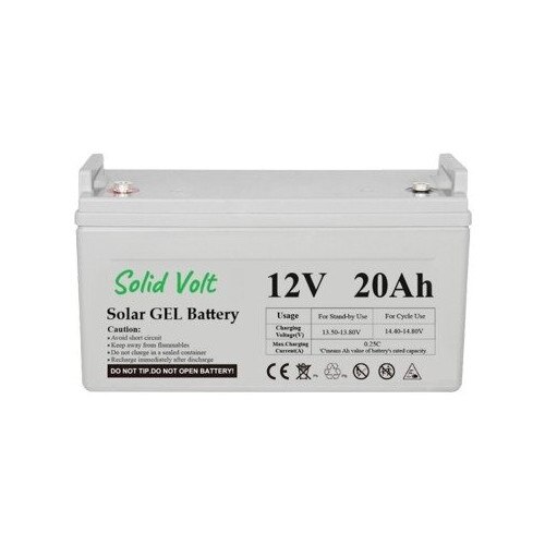 Acumulator 20Ah 12V gel solar Solid Volt