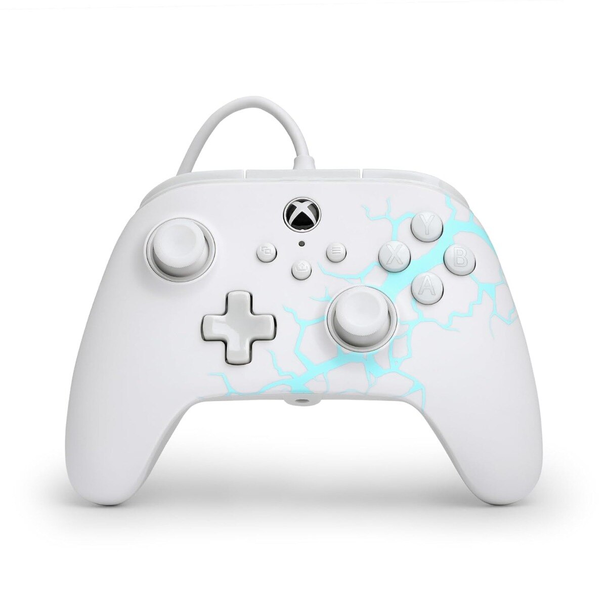Controller cu fir PowerA Advantage Wired, Arctic Ice