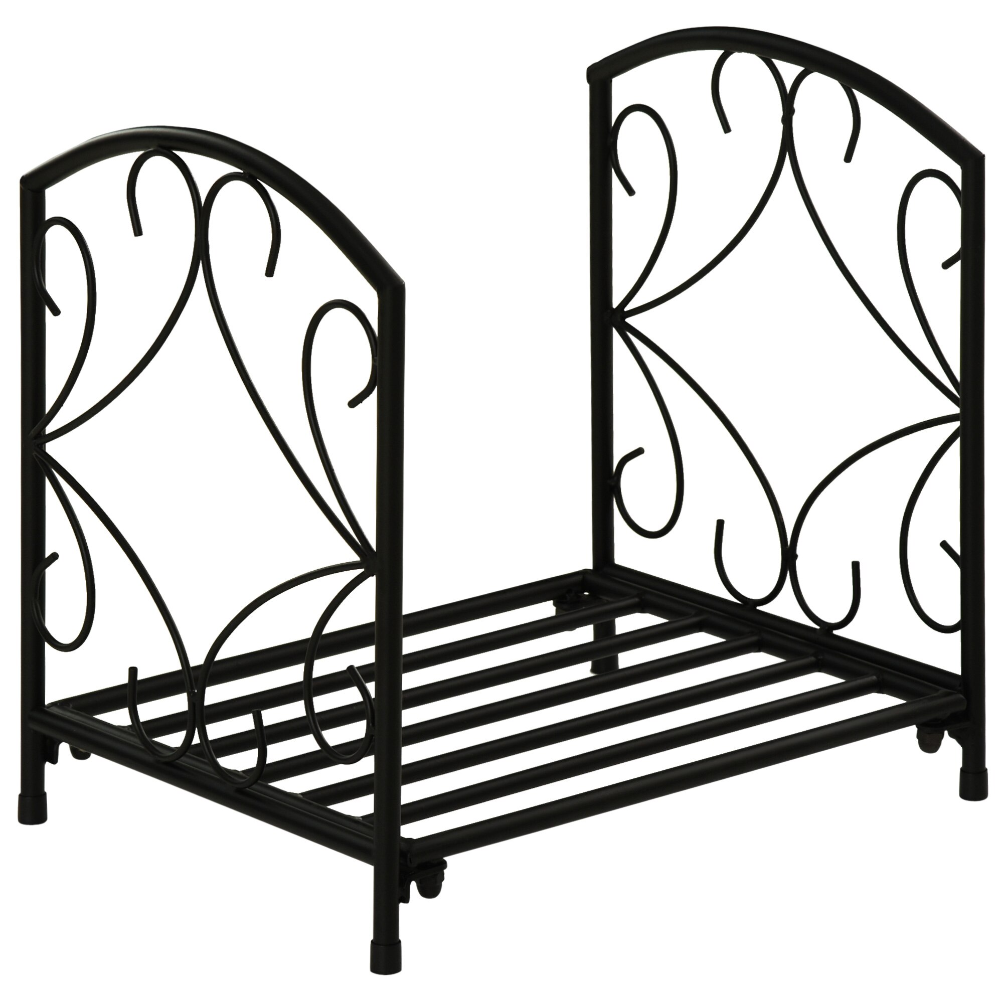 Suport lemne foc Outsunny 39.5x31.5x39.5 cm