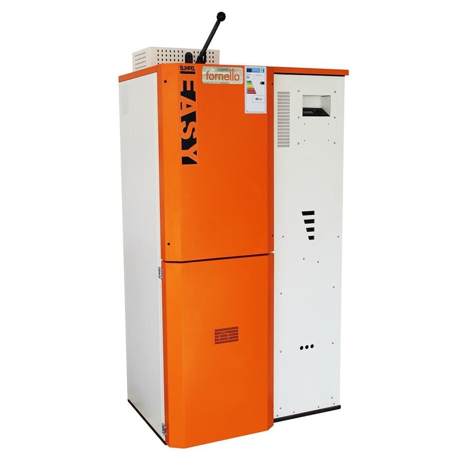 Centrala pe peleți Fornello Slimpel Easy 40 kW