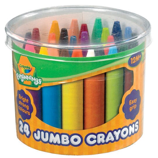 Set Creioane Cerate Jumbo Crayola 24 buc
