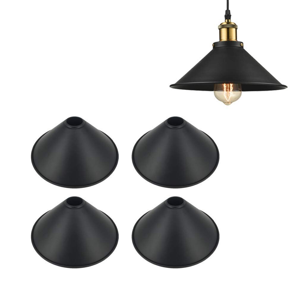 Abajur FSLiving metal negru 26x9cm