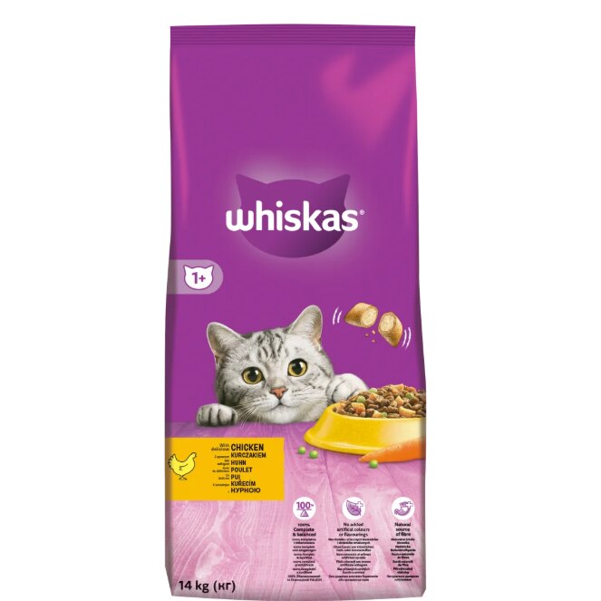 Whiskas Pui 14Kg