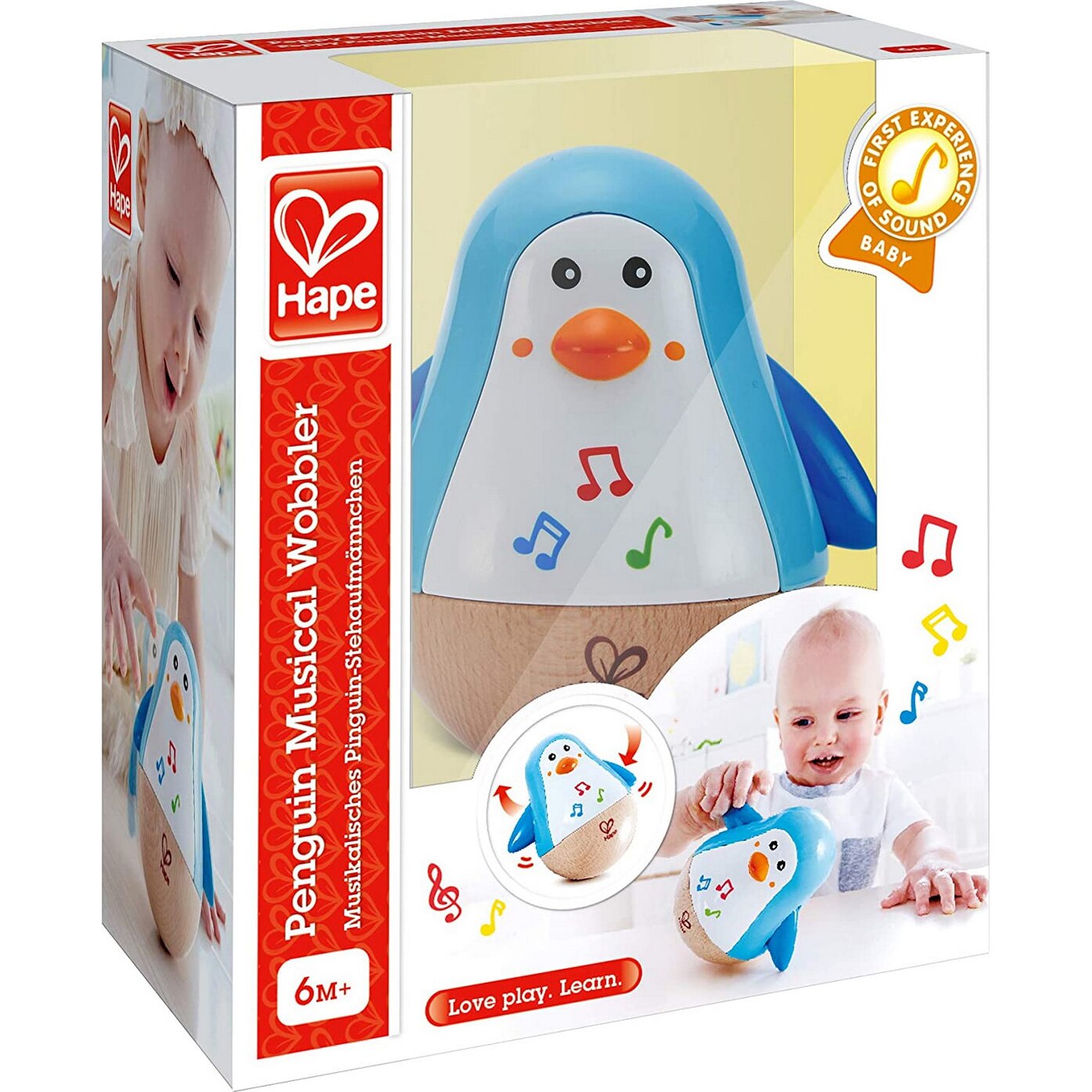 Jucarie Hape Pinguin Hopa Mitica